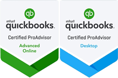 Two different levels of a certified proadvisor and an advanced online desktop.